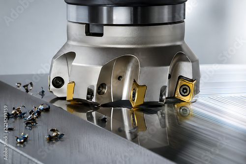 High Precision Face Milling Cutter Close-up