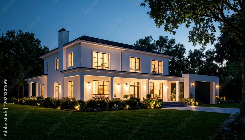 Fototapeta premium luxury home in florida