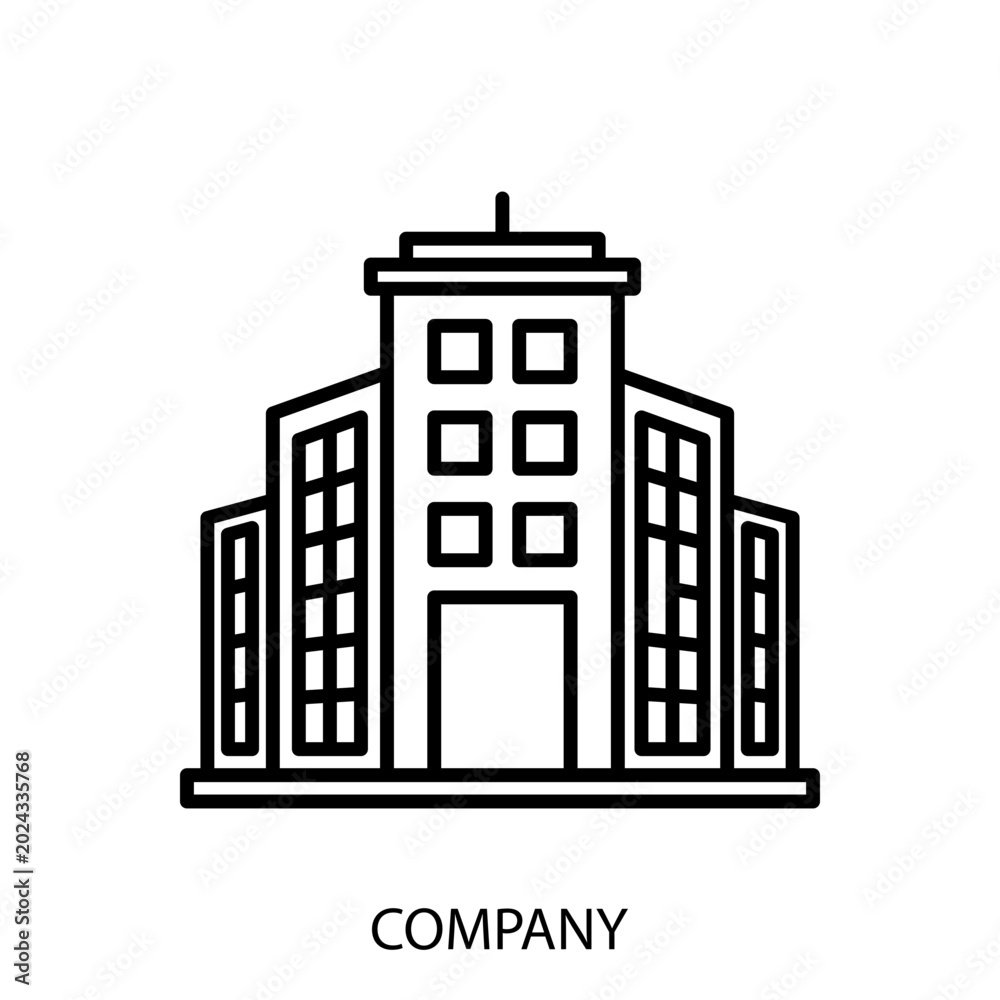 Naklejka premium Company Creative