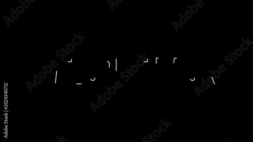 text animation welcome back 