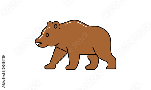 Bear Market Finance Trend Vector Icon