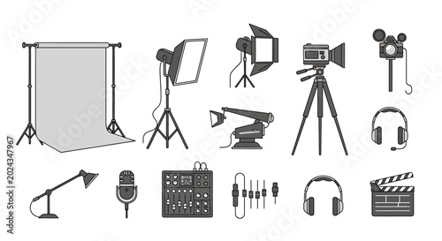 Film making equipment and accessories.