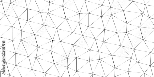 Abstract seamless geometric pattern triangle vector futuristic technology design. Net on the wall decoration.