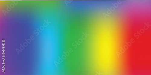 Abstract composition showcases a seamless transition across the entire spectrum of colors, from warm reds and yellows to cool blues and violets simple abstract modern.eps10