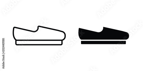 Tableau sur toile Loafer icon