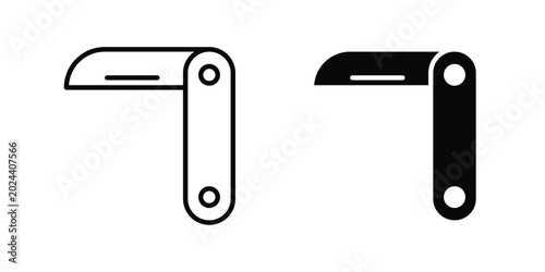 Foto Pocket knife icon
