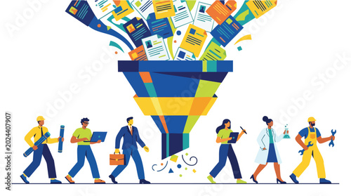 Data-Driven Talent Acquisition Funnel for Streamlining Workforce Diversity and Scalable HR Solutions