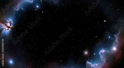 Vibrant nebula in deep space exploration.