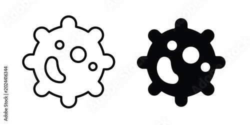 Tableau sur toile White blood cell icon