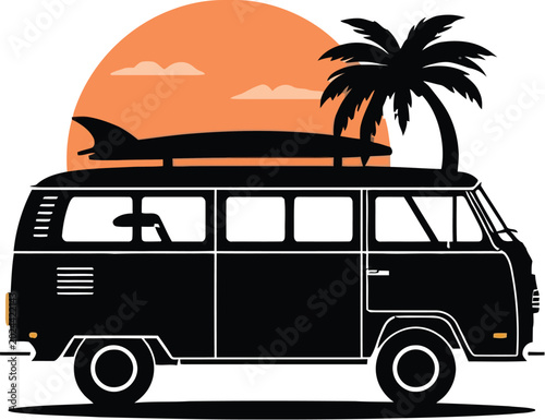 Luxury Pool Cocktail Black Vector Icon