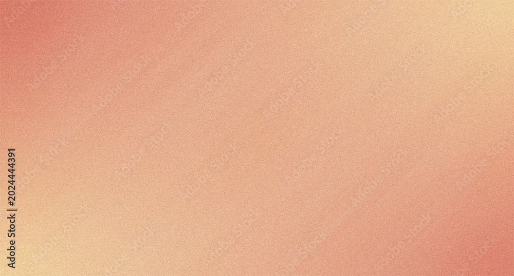 Fototapeta premium Soft peach and orange gradient background with subtle grain texture creating warm and inviting backdrop.