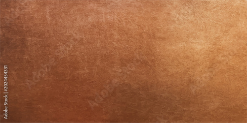 Bild auf Leinwand A close-up shot of weathered copper surface, displaying a rich texture with subtle scratches and a warm, metallic sheen, conveying a sense of age and industrial use
