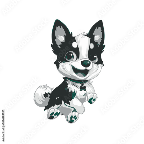 animals cartoon character illustration cute set