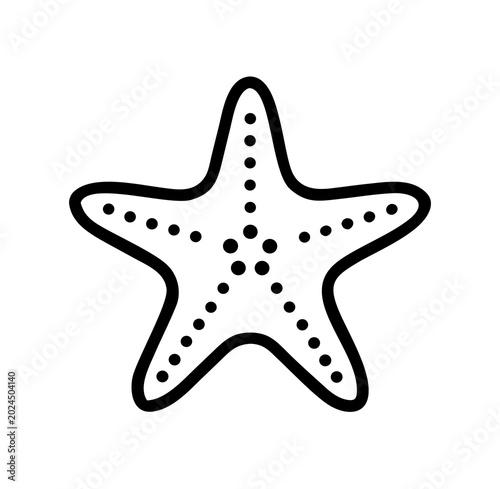 vector illustration of a star
