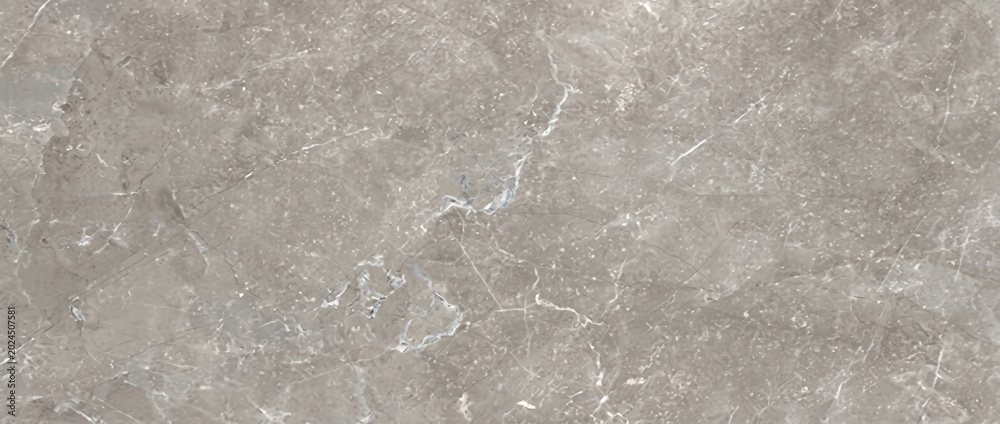 Fototapeta premium Marble texture shows a detailed gray stone surface with natural light veins and polished finish