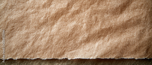 Natural Brown Rustic Handmade Paper Texture Background - Perfect for Craft and Art Design