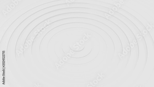 3D Abstract White Wave Smooth Seamless Loop Background