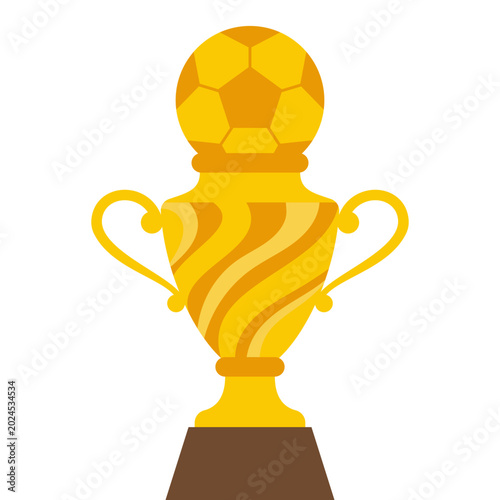 Football World Cup Trophy Illustration