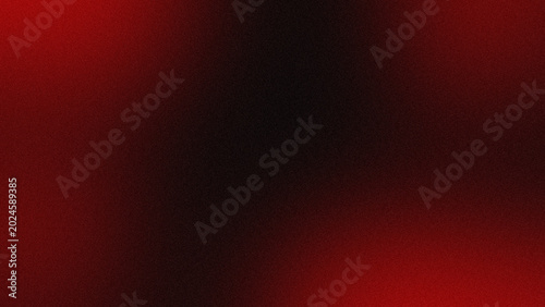 Canvastavla A dark, moody abstract background featuring a smooth gradient transition from deep black to vibrant red, enhanced with a subtle film grain texture