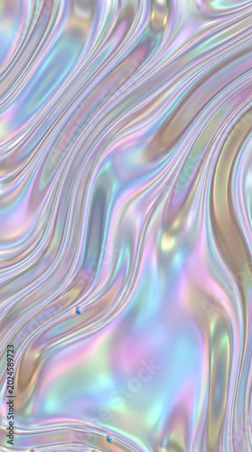 Abstract liquid marble swirl background with pastel colors