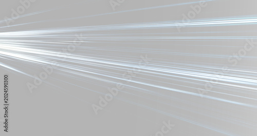Foto Fast horizontal motion lines with bright light burst, lines neon png
