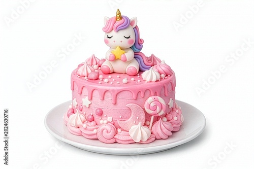 Beautiful Unicorn Cake with...