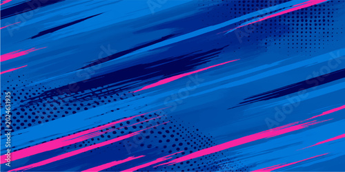 Foto Abstract technology background featuring a bright blue wave design with glowing