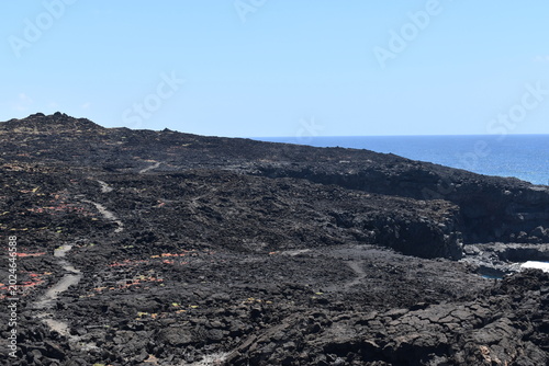 volcanic landscape in lanzarote