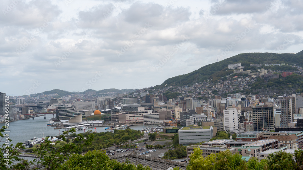 Fototapeta premium 長崎グラバー園の風景