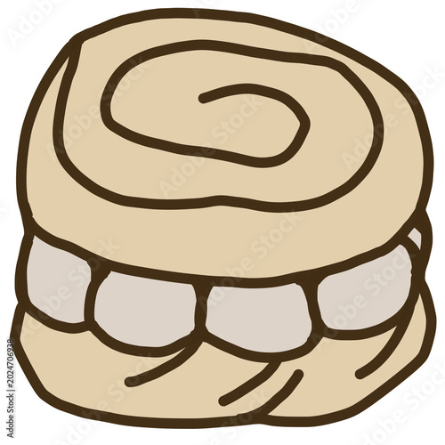 vector illustration of bread