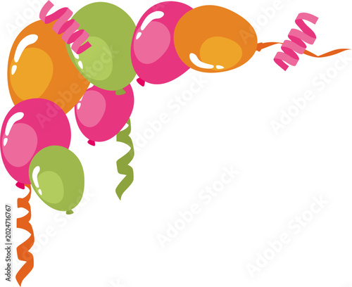 Birthday Balloons Corner