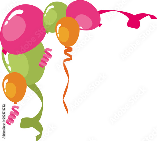 Birthday Balloons Corner