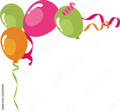 Birthday Balloons Corner