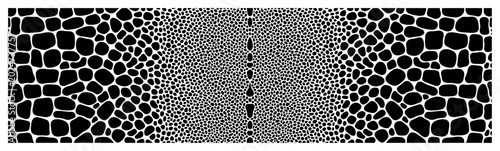 Photos abstract stone pattern with irregular cell shapes and gradient density transitio