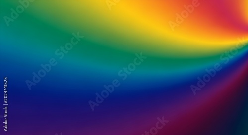 Vibrant Rainbow Spectrum Swirl Abstract Background