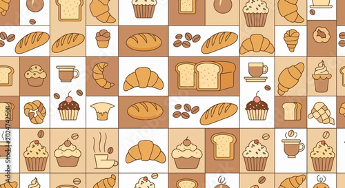 Canvastavla Variety of Baked Sweet Treats Displayed.