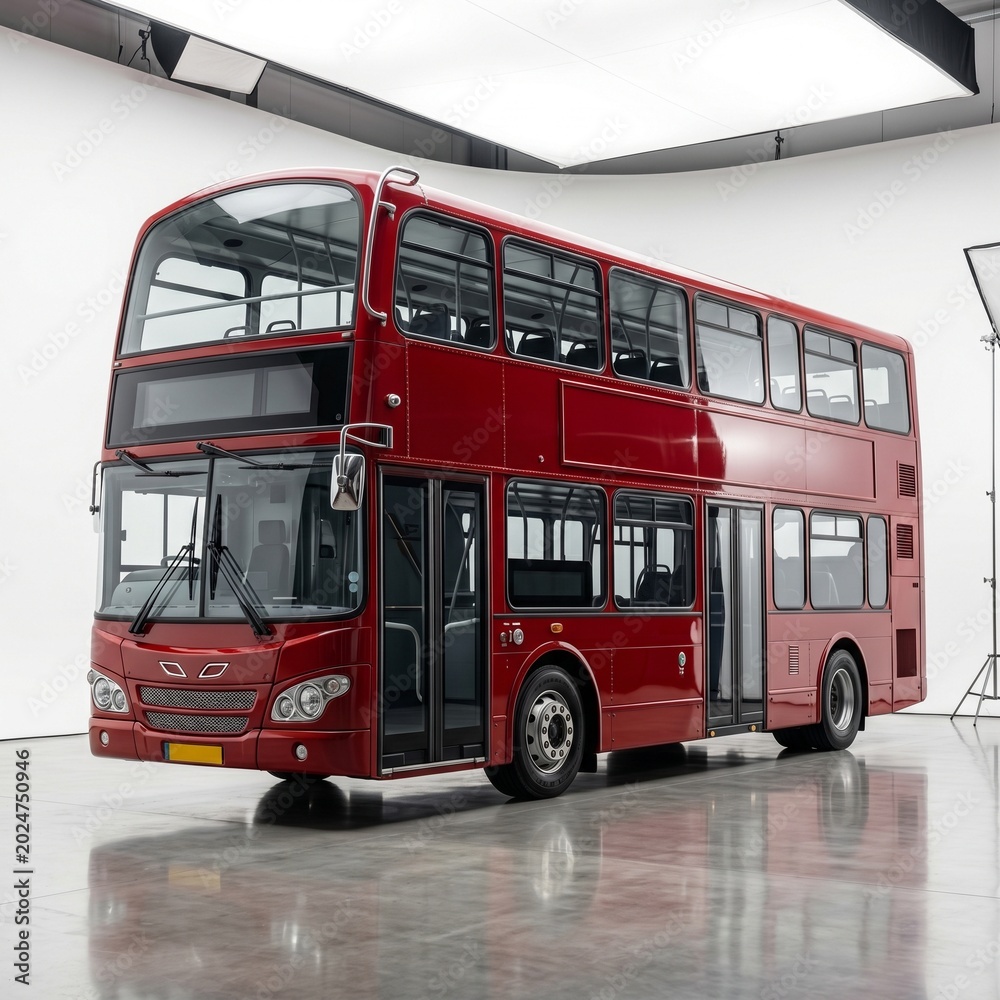Fototapeta premium double decker bus