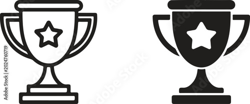 фотографія Minimalist light bulb icon set with thin line art and solid silhouettes for creative ideas brain storming intelligence and innovation concept branding