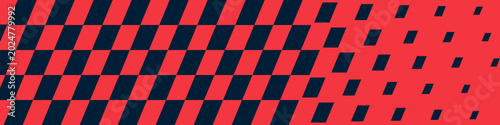 Fotografía Racing checkered stripe dynamic flag, motion stripe pattern