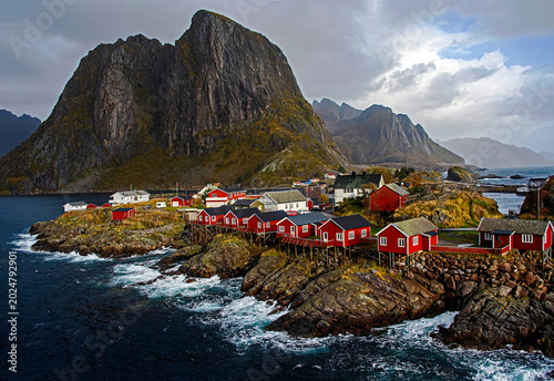 Fotografie Rorbuer in Lofoten