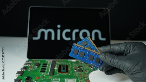 Micron Technology, American multinational semiconductor company that manufactures computer memory and computer data storage products