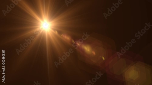 camera lens streak flare golden yellow light glowing alpha channel  OPTICAL LIGHT animation,