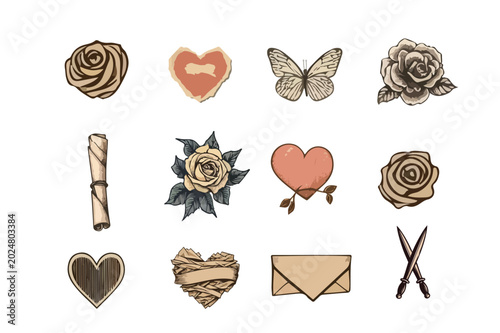 vintage newspaper style vector