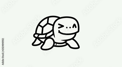 Cartoon turtle illustration