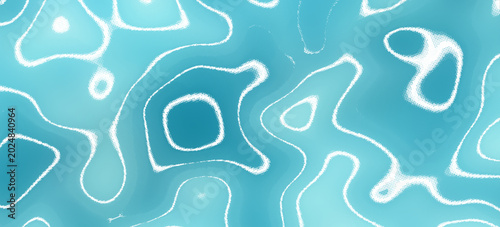 Foto Blue and white water ripples light surface overlay background