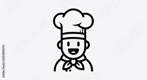 Photos Chef icon culinary professional symbol