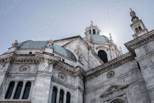 Gothic cathedral, Como, Italy