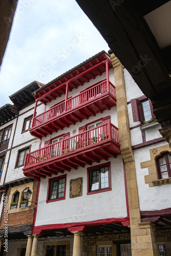 Medieval Walled Old Town of Hondarribia, Historic Architecture, Basque Country, Spain