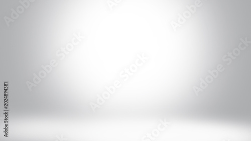 Elegant Silver Gray Studio Background with Smooth Light Reflection