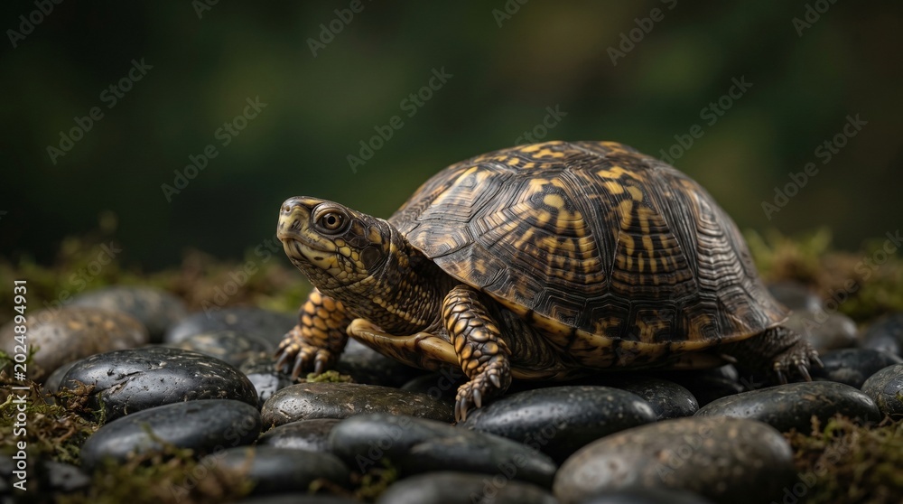 Obraz premium turtle on the grass